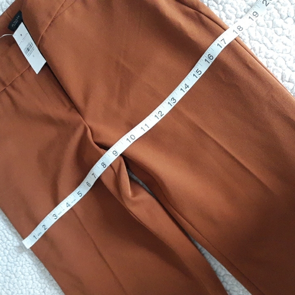 Ann Taylor Factory Sz0 The Straight Curvy Fit Full Length Midrise Straight Pants - Picture 10 of 17
